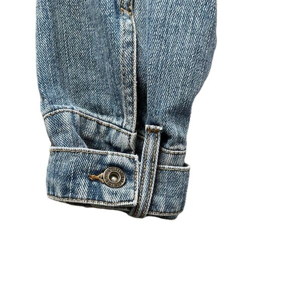 Vintage 90s TOMMY HILFIGER Jean Jacket Size Medium - Picture 3 of 13